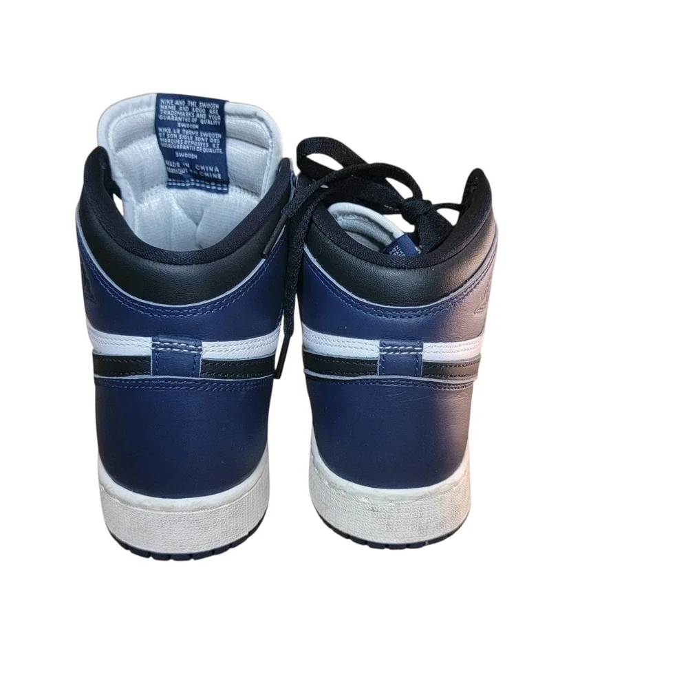 Nike Air Jordan 1 Retro High OG Midnight Navy Boys Sz 6Y FD1437-401, Eur 38.5